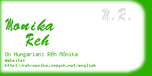 monika reh business card
